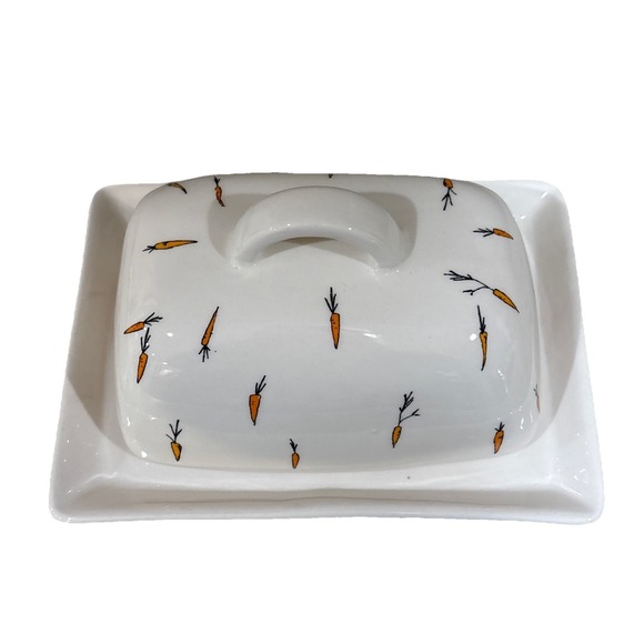 Magenta Other - Magenta Jack's Carrots Designer Collection Butter Dish